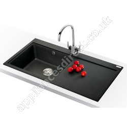 Mythos Single Bowl Sink with Drainer