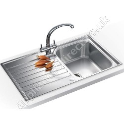 Franke Single Bowl Sink with Reversible Drainer