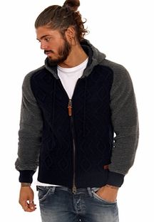 Franklin and Marshall Hooded Knit