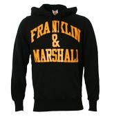 Franklin and Marshall Black Hooded Sweatshirt