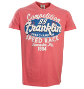 Franklin and Marshall Geranium Pink T-Shirt