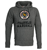 Franklin and Marshall Grey Hooded Sweater