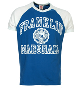 Franklin and Marshall Nautical Blue T-Shirt with