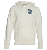 Franklin and Marshall White Hooded Sweatshirt