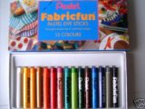 Fred Aldous Pentel Fabricfun Pack Of 15 Assorted Colours
