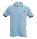 Blue Pique Polo Shirt (Limited Edition)