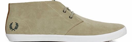 Fred Perry Byron Mid Sand Suede Chukka Boots