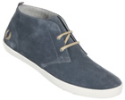 Byron Midnight Blue Suede Mid Boots