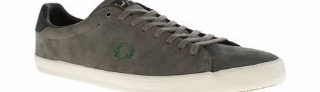 Fred Perry Dark Grey Howells Trainers