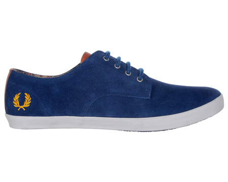 Foxx Blue Suede Trainers