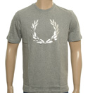 Grey T-Shirt with Silver Logo