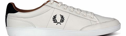 Fred Perry Hopman Porcelain Leather Trainers