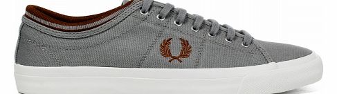 Fred Perry Kendrick Tipped Cuff Grey Canvas