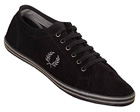 Fred Perry Kingston Black Cord Trainers