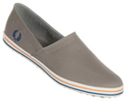 Fred Perry Kingston Stampdown Grey Slip On