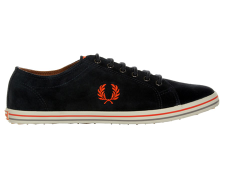 Fred Perry Kingston Suede Navy Plimsoll