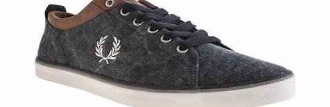Fred Perry Navy Hallam Trainers