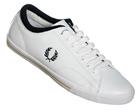 Fred Perry Reprise Cuff White/Blue Leather