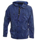 Royal Blue Lightweight Hooded Jacket