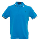 Turquoise Twin Tipped Polo Shirt