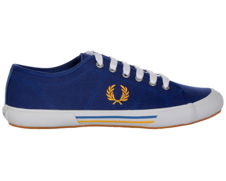 Fred Perry Vintage Tennis Pacific Blue Canvas