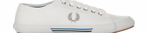 Fred Perry Vintage Tennis White/Grey Canvas