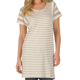 Womens Multi Stripe T-Shirt Dress