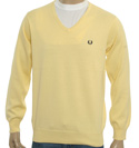 Yellow V-Neck Sweater
