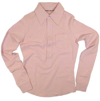 Pink long sleave polo