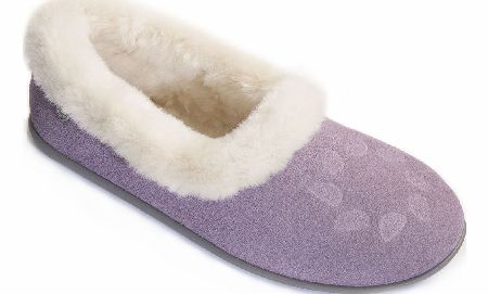 FREESTEP Holly Lilac Suede Slipper