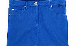 8-13yrs blue denim skirt