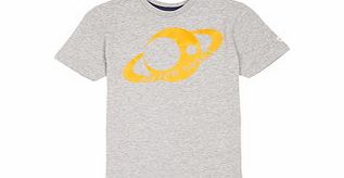 8-15 yrs grey pure cotton T-shirt