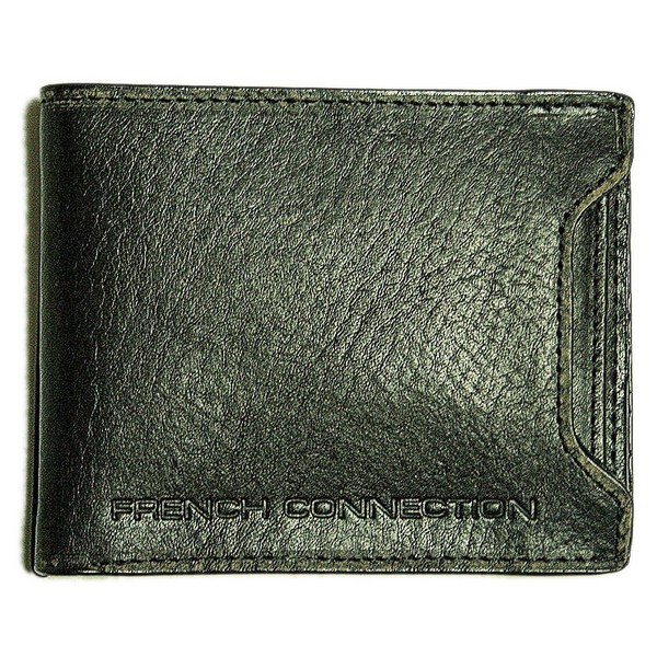 Black Detachable Pocket Wallet by FCUK