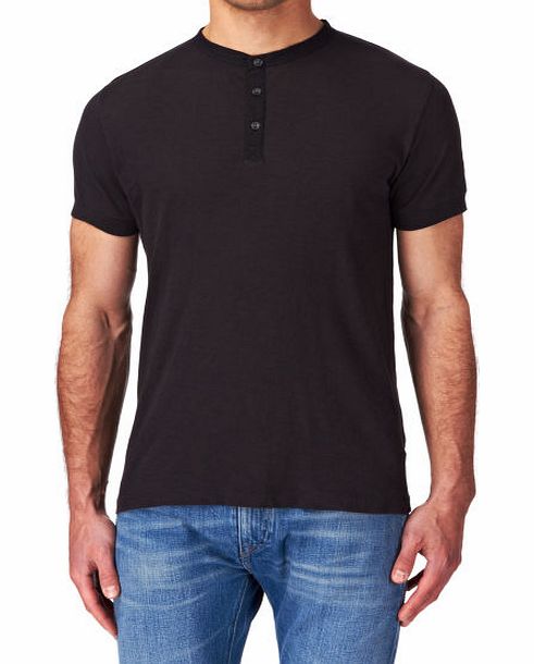 Mens French Connection Henleys Slub T-shirt -