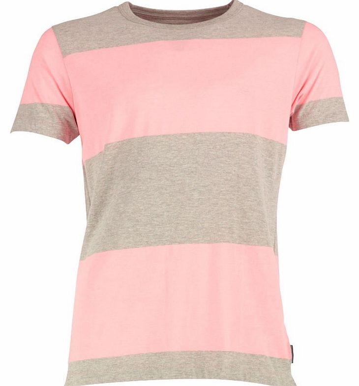 Mens Hello T-Shirt Light Pink