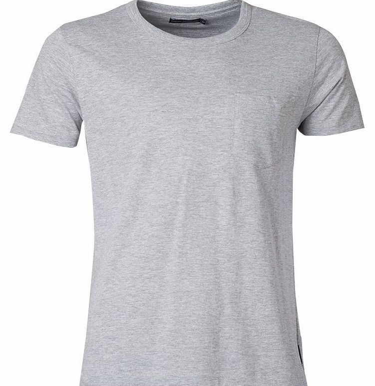 Mens One Pocket T-Shirt Grey