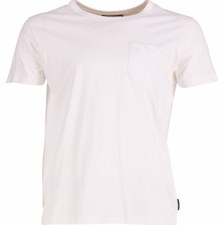 Mens One Pocket T-Shirt White