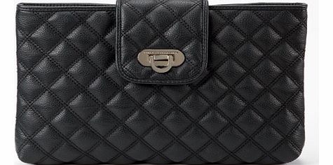 French Connection Oxford Quilted Clutch