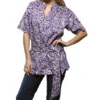 Womens Printed Shirt Milka/Pushy Purple