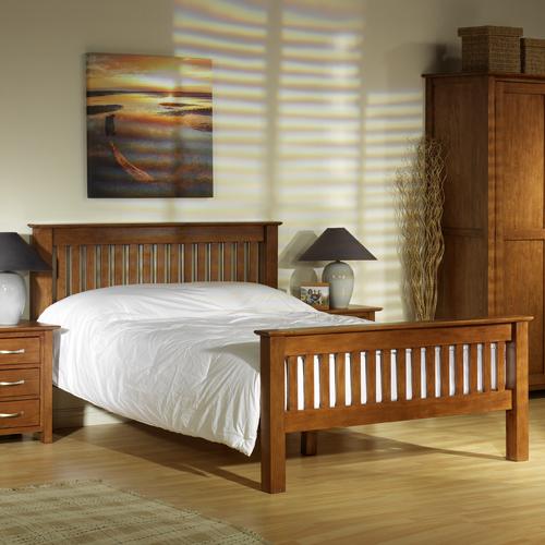 French Dark Oak Furniture Range French Dark Oak Bed 5`