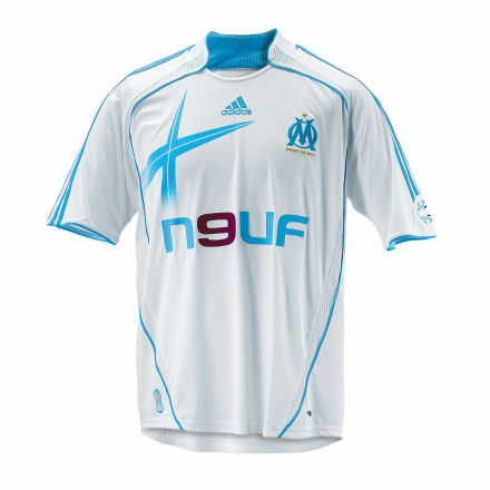 French teams Adidas 06-07 Marseille home