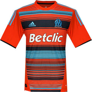 French teams Adidas 2011-12 Marseille Adidas 3rd Football Shirt