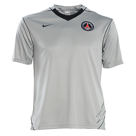 French teams Nike 07-08 PSG Training Jersey (Grey)