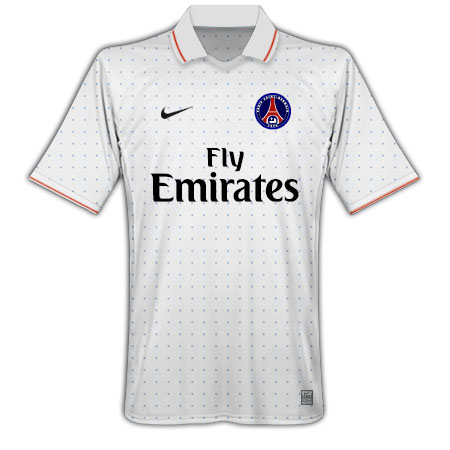 French teams Nike 09-10 PSG away shirt