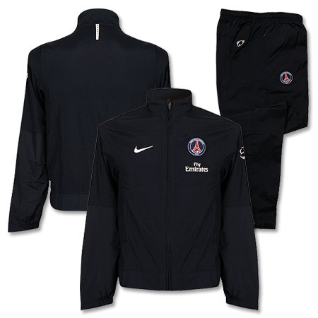 French teams Nike 09-10 PSG Woven Warmup Suit (navy)