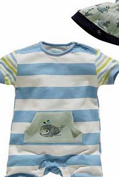 Frenh Connection French Connection Wide Stripe Baby 2 piece Gift