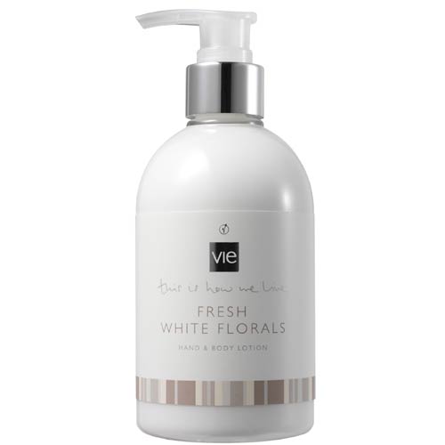 White Florals Hand & Body Lotion