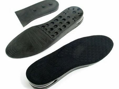 Pair of Air Cushion Lift Shoe Insole for Man 1.3-2 Inches Taller (Insoles-Full Pad)