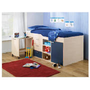 Mid-Sleeper, Blue & Maple Effect with