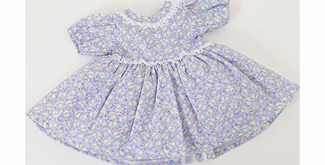 Pretty Lilac Flower Dress by Frilly Lily for 12-14 inch (30-36cm) Dolls such as My Little Baby Born ,and My First Baby Annabell (Dress only)